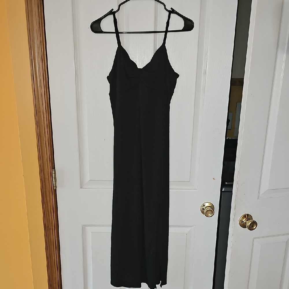 Stylish Black Dress by Poof Apparel